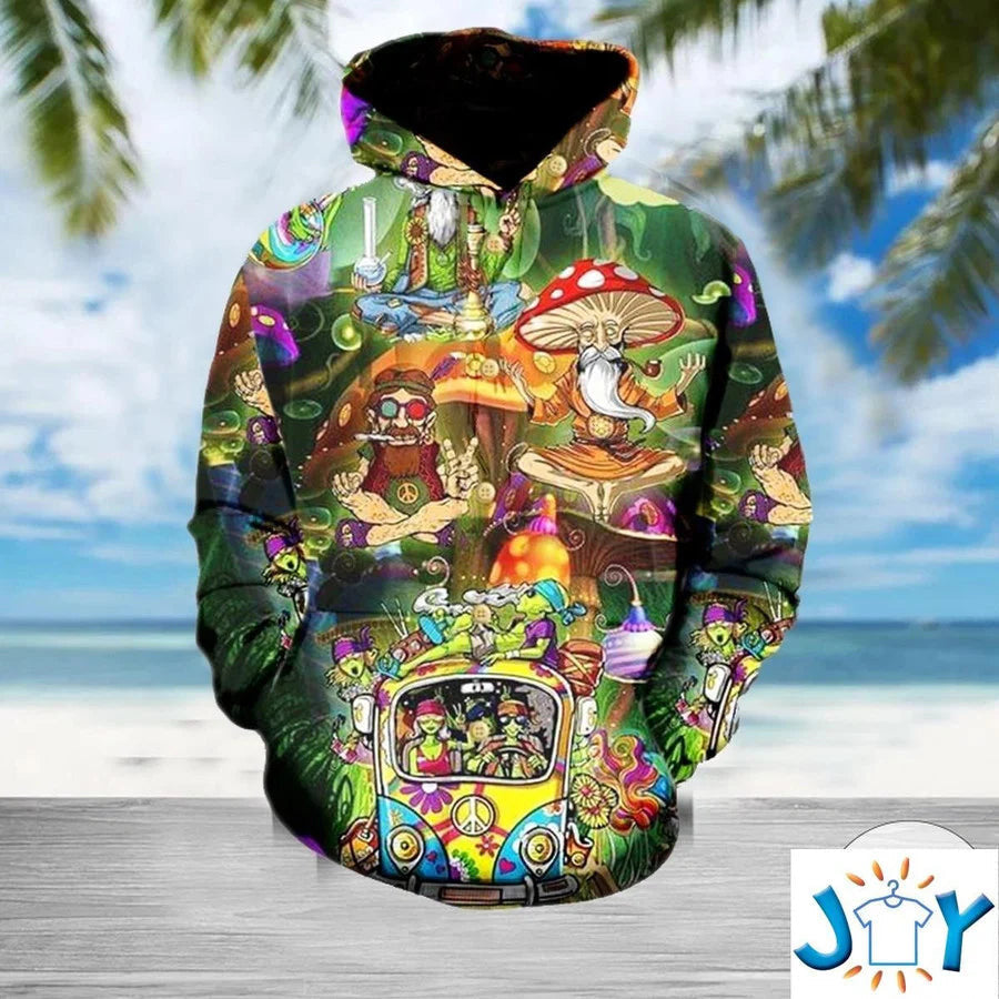 HIPPIE HOODIE 3D PRINTED-HP7