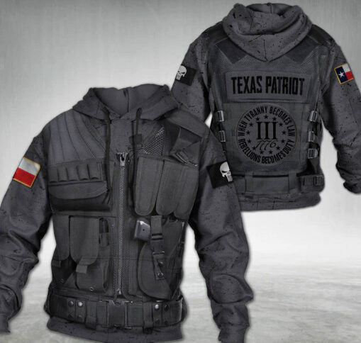 Texas HOODIE hoodie 3d printed
