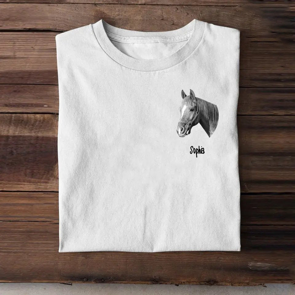 Personalized Upload Your Horse Photo Horse Lovers Gift