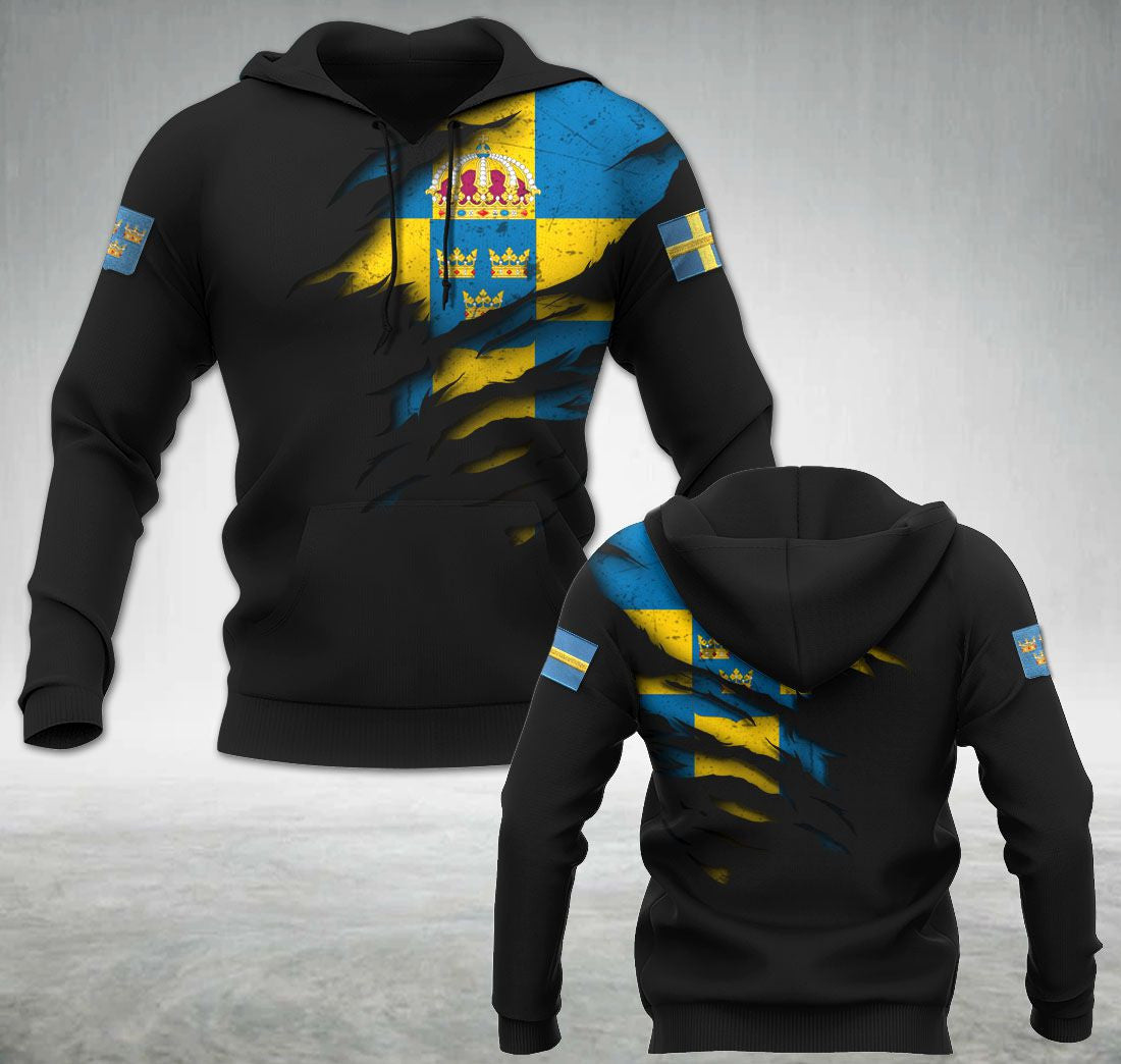 Sweden Flag Hoodie T-shirt trending