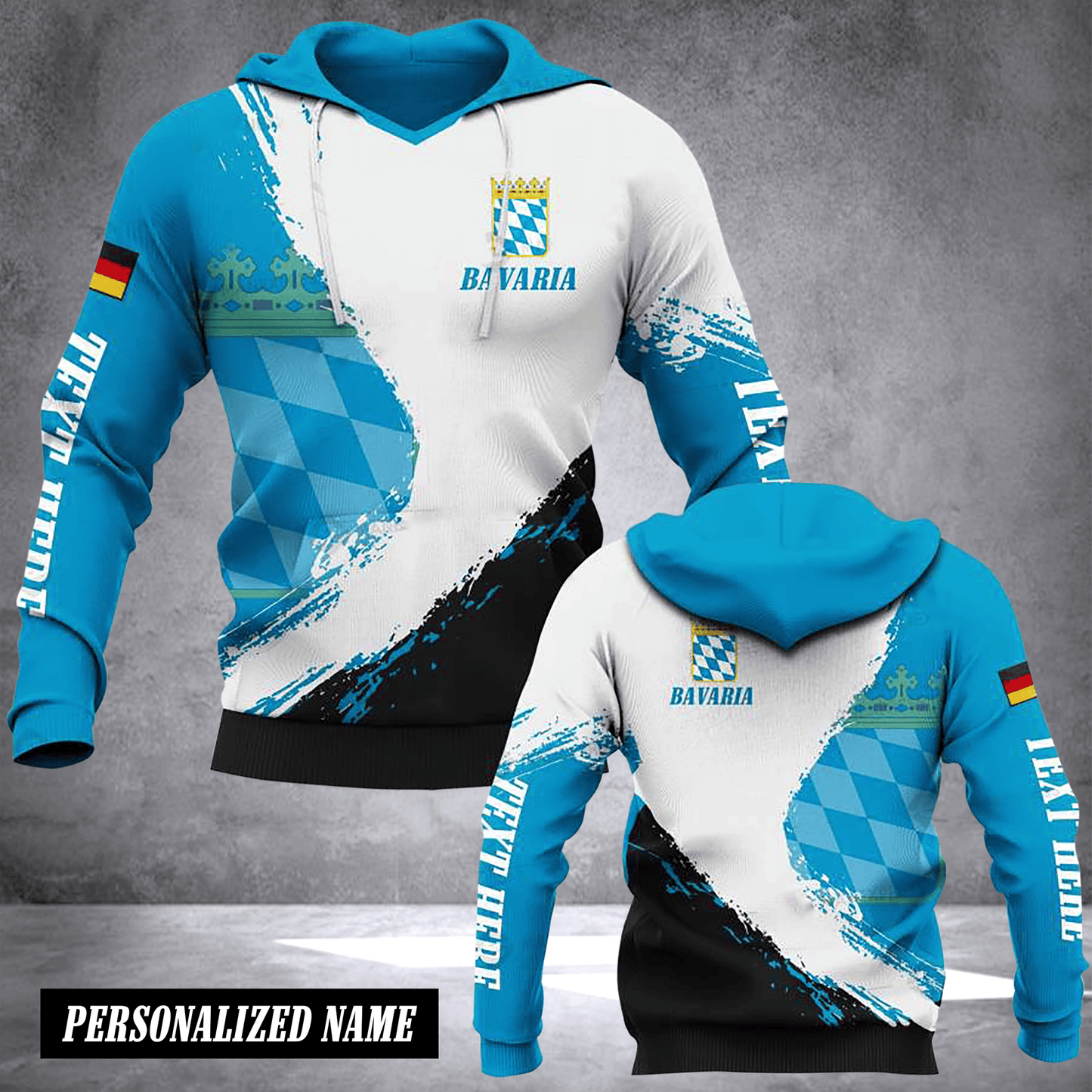 BAVARIA HOODIE Customize hoodie 3d printed fly