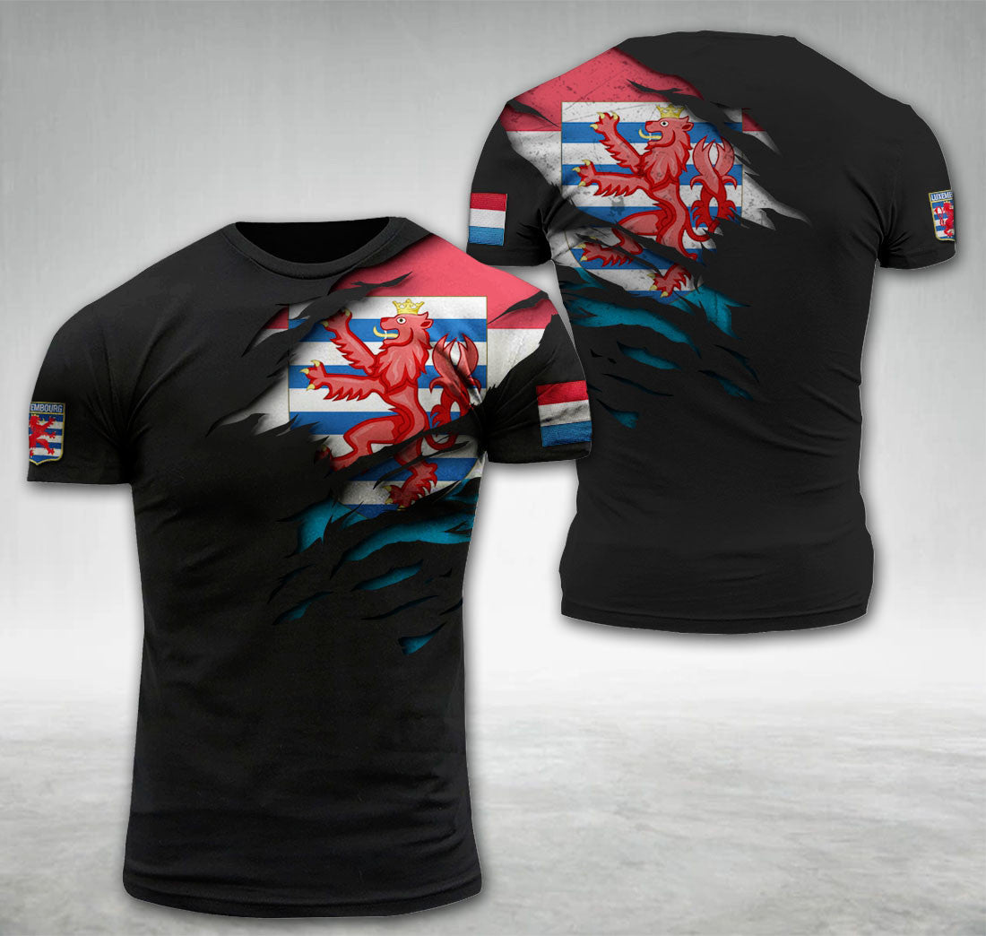 Luxembourg flag T-shirt
