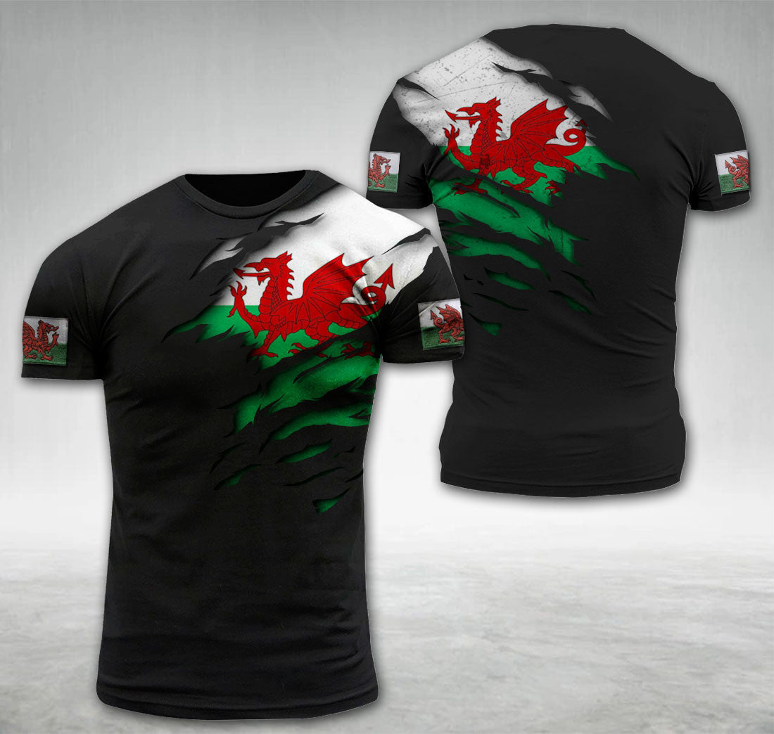 Wales Flag T-shirt trending