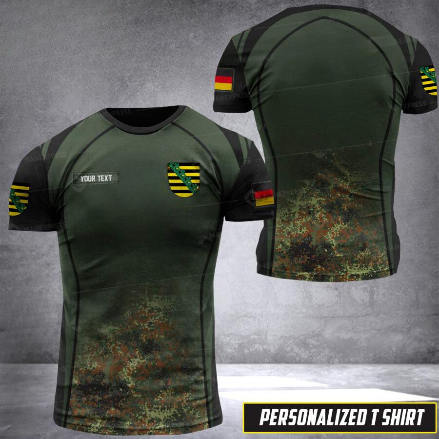 Saxony pun customize T-shirt 44