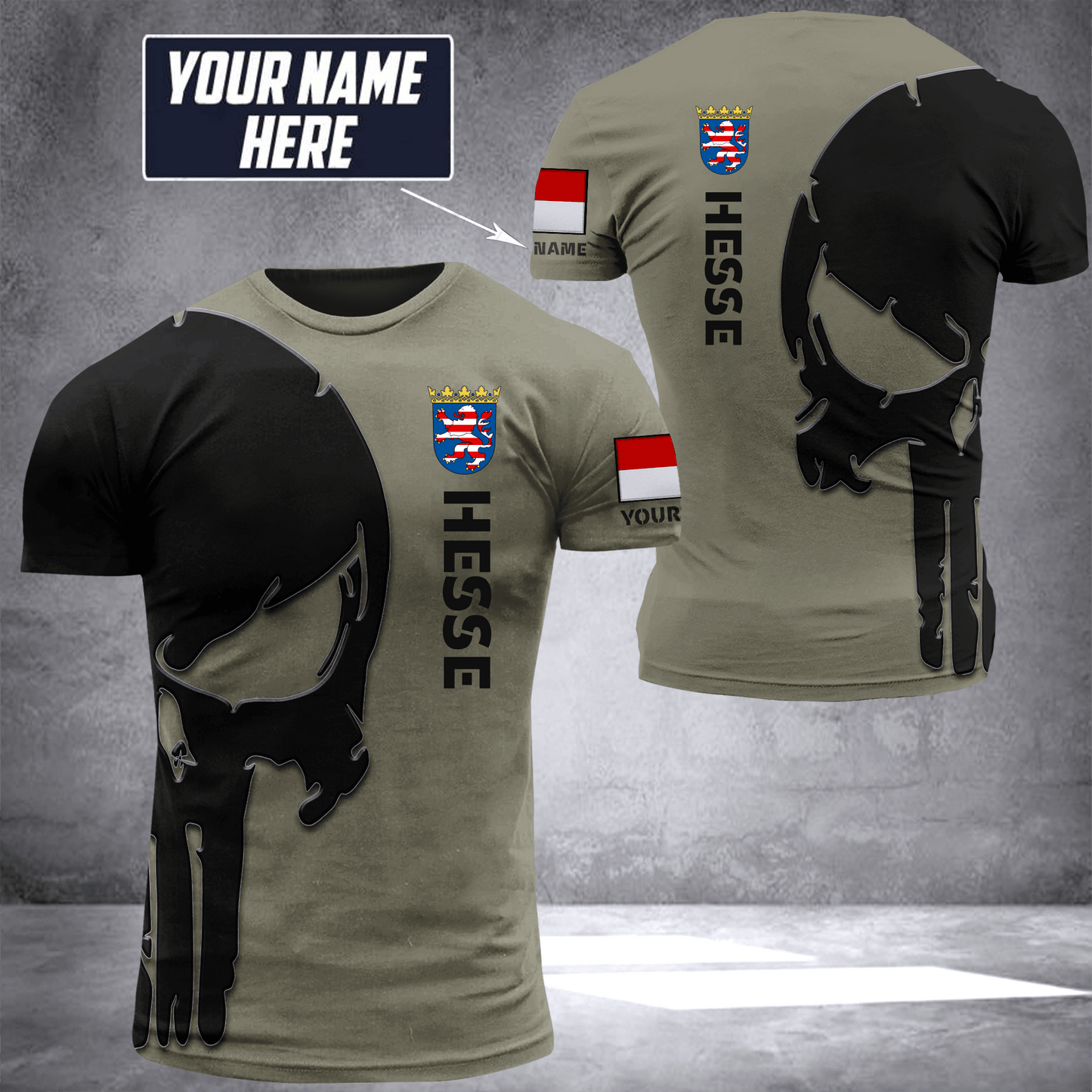 Hesse pun customize T-shirt