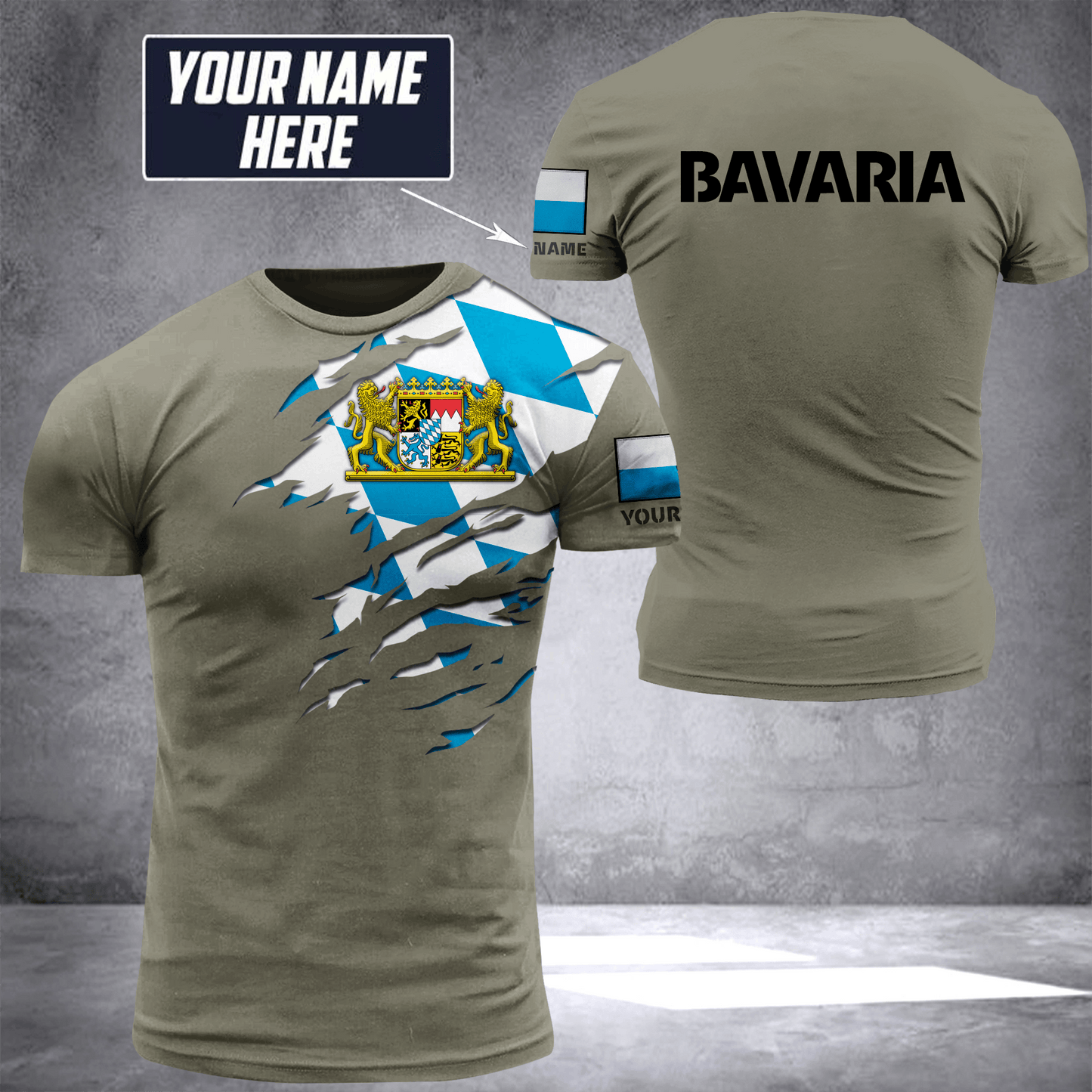 Bavaria customize T-shirt ZA