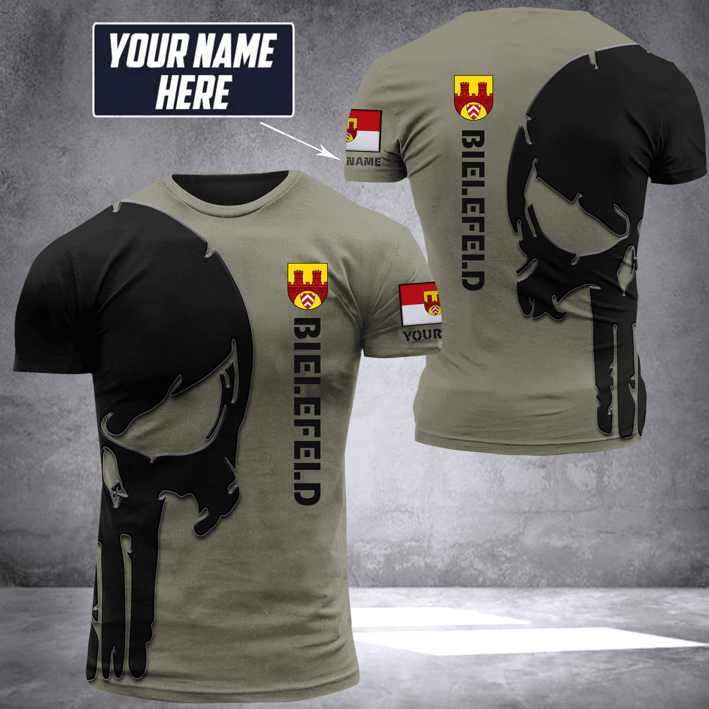 Bielefeld pun customize T-shirt