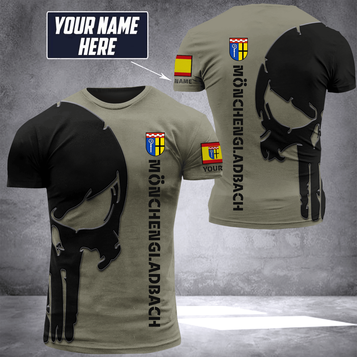 Mönchengladbach pun customize T-shirt