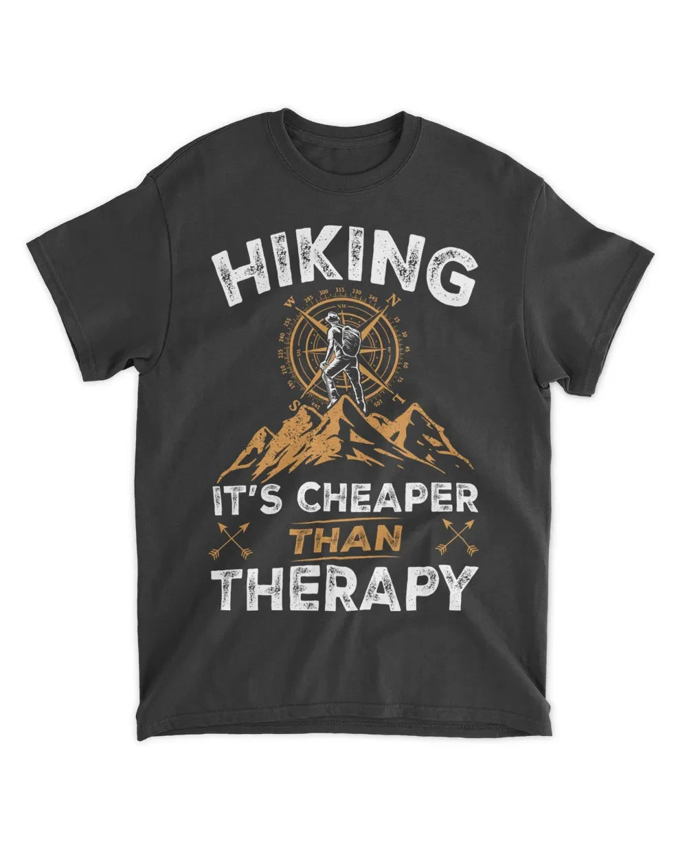 Hiking It's Cheaper Than Therapy T-shirt