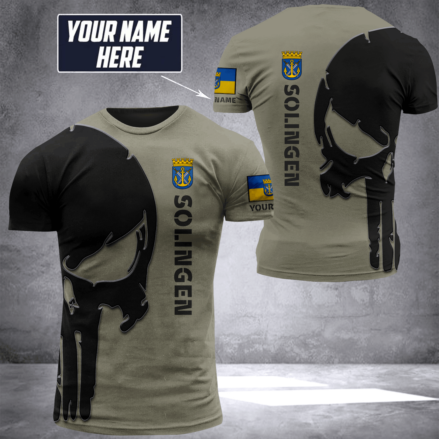Solingen pun customize T-shirt