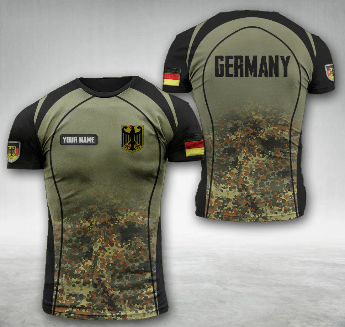 Germany camo customize T-shirt 1105