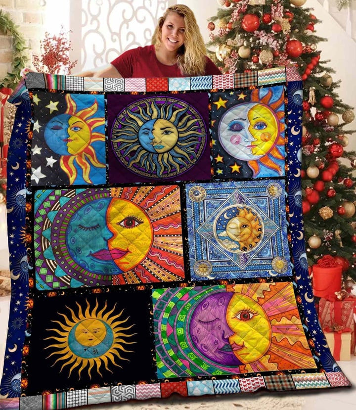 Hippie Peaceful bedding Quilt blankets 3d 009