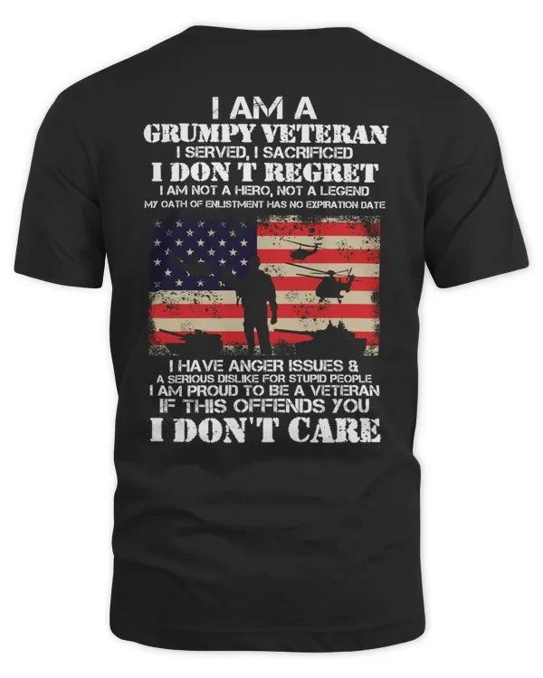 I AM A GRUMPY VETERAN - I DON'T CARE