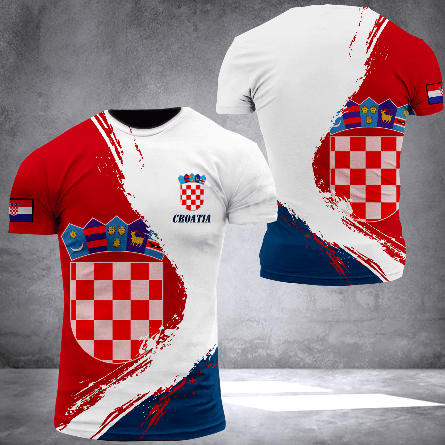 Croatia customize T-shirt 245