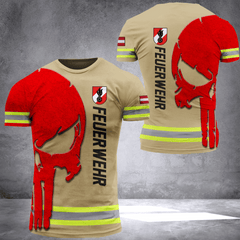 Firefighter Austria customize T-shirt 246