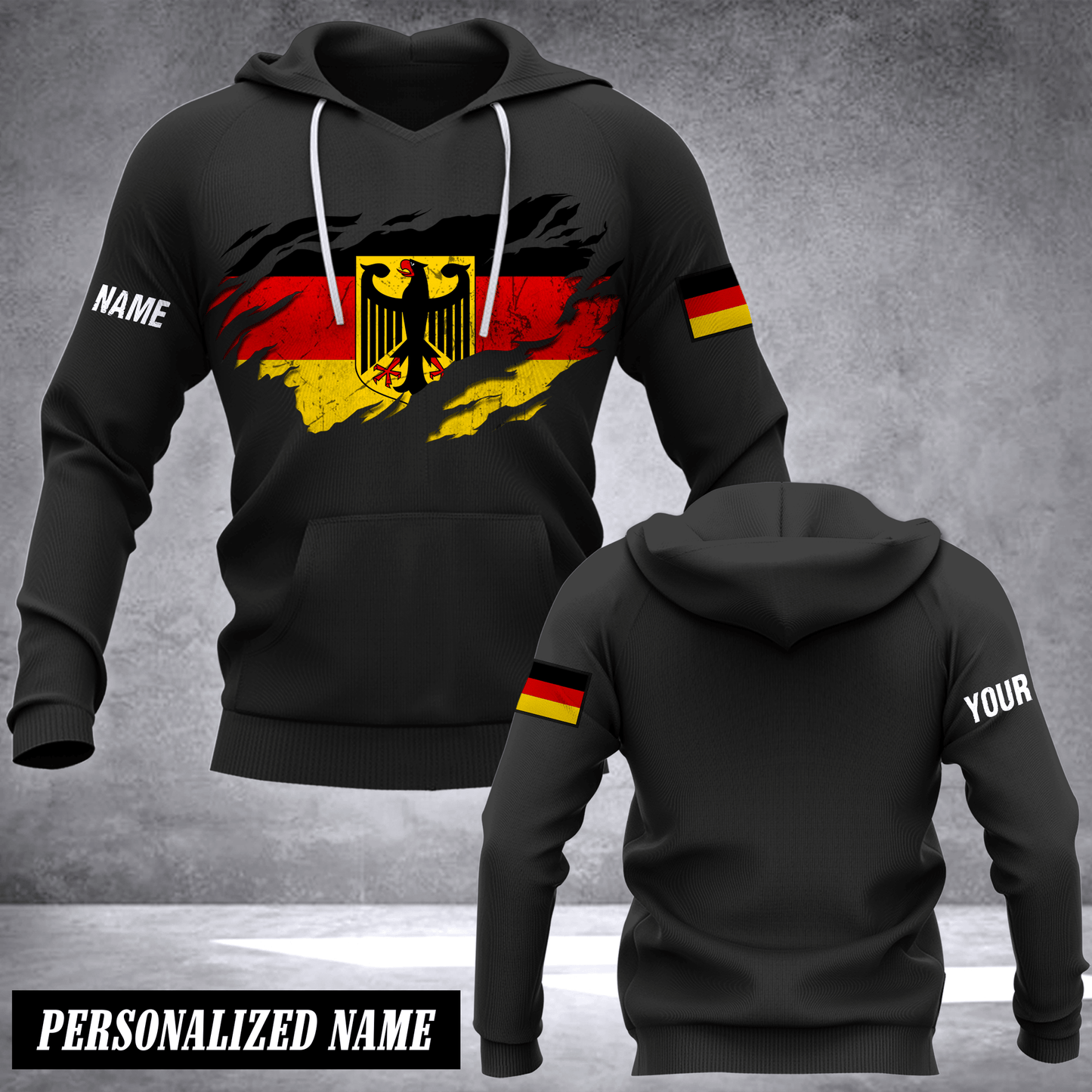 Germany flag custom T-shirt 2509