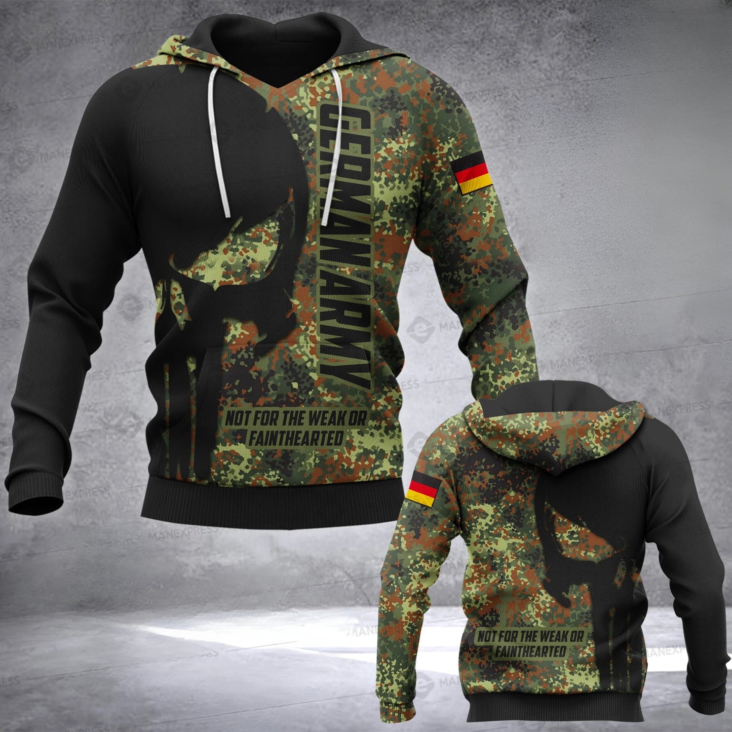 Germany soldier HOODIE hoodie 3d printed not for the weak