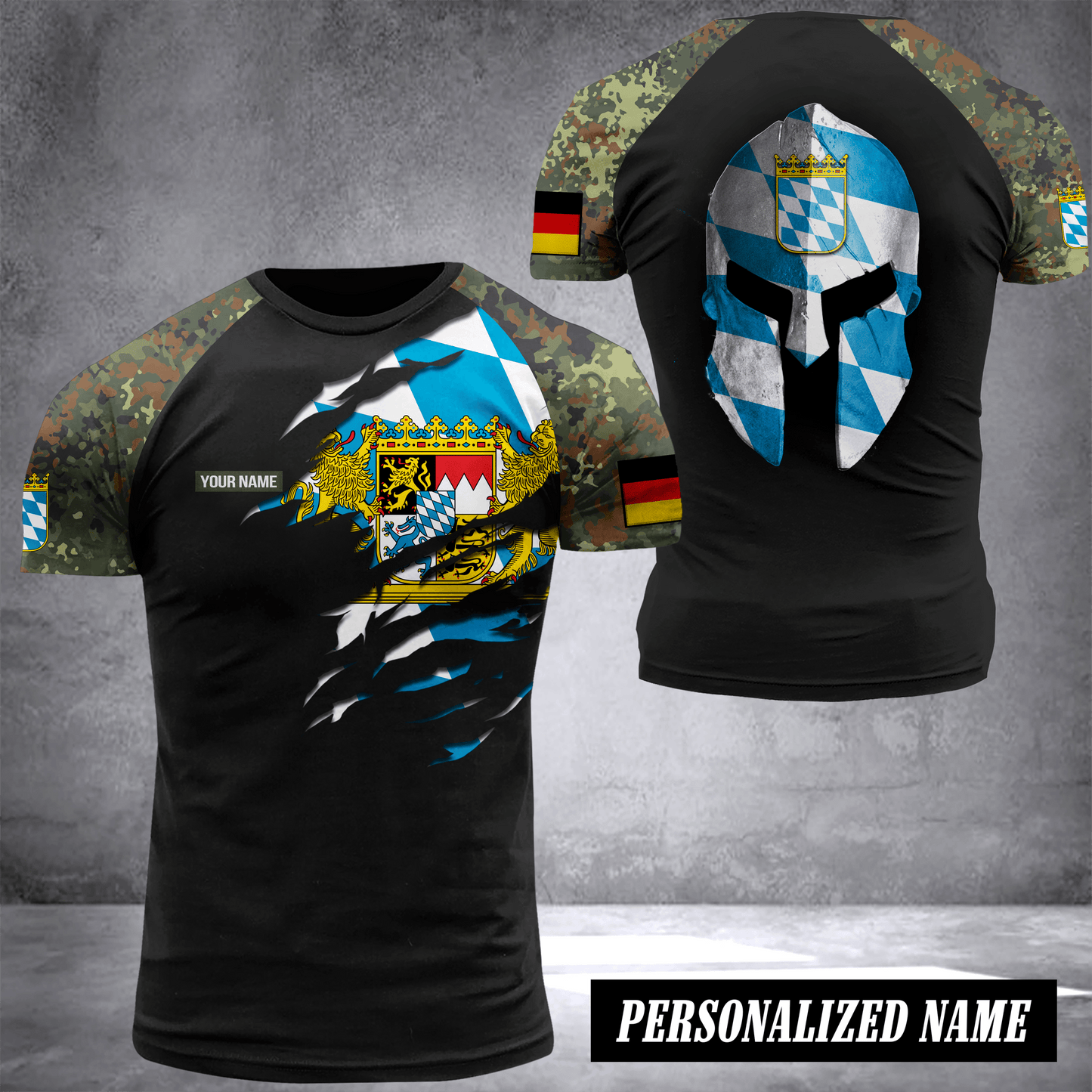 Bavaria spartan custom T-shirt 2509