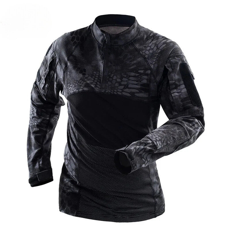 Military Tactical Clothing Camouflage Men Army Long Sleeve Soldiers Combat Airsoft Uniform Multicam Shirt