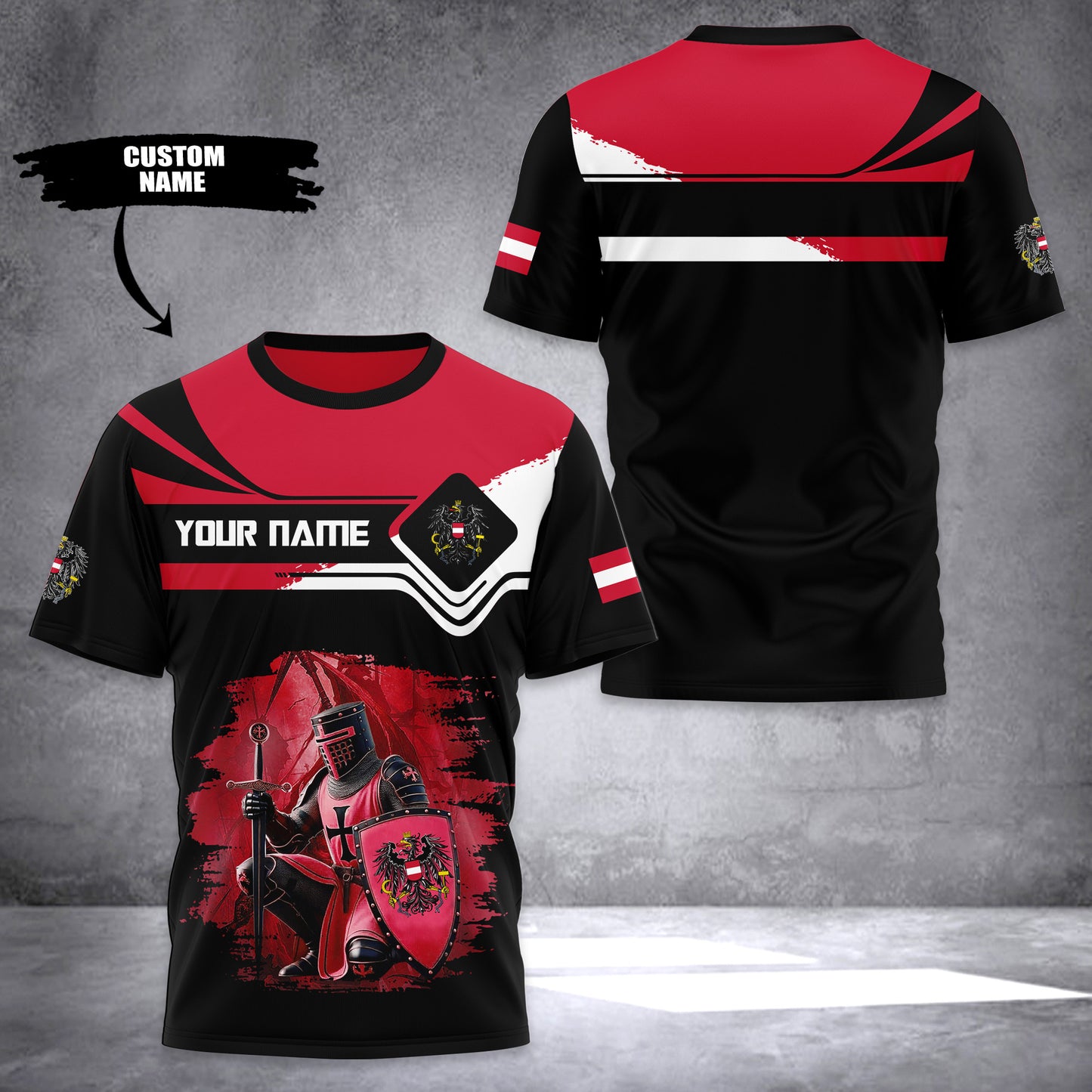 Austria customize T-shirt 5210