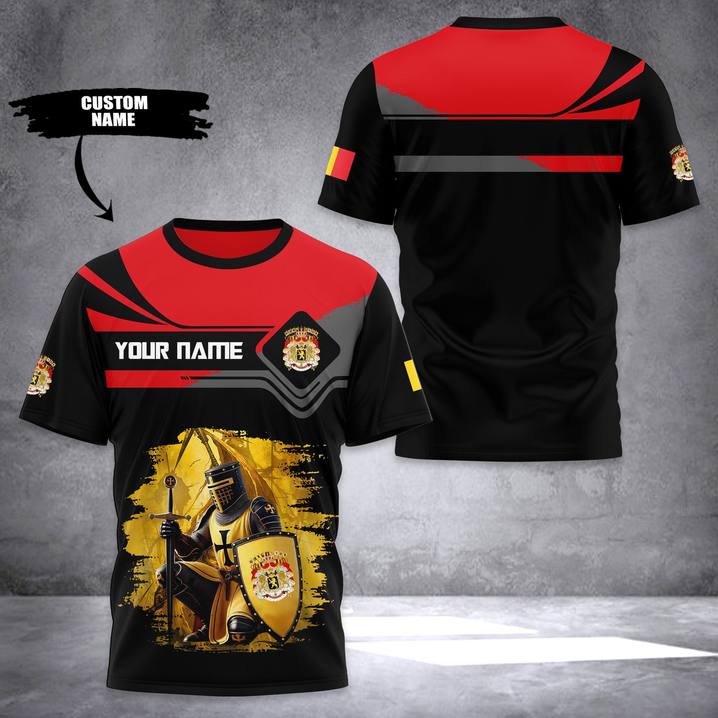 Belgium customize T-shirt 5210