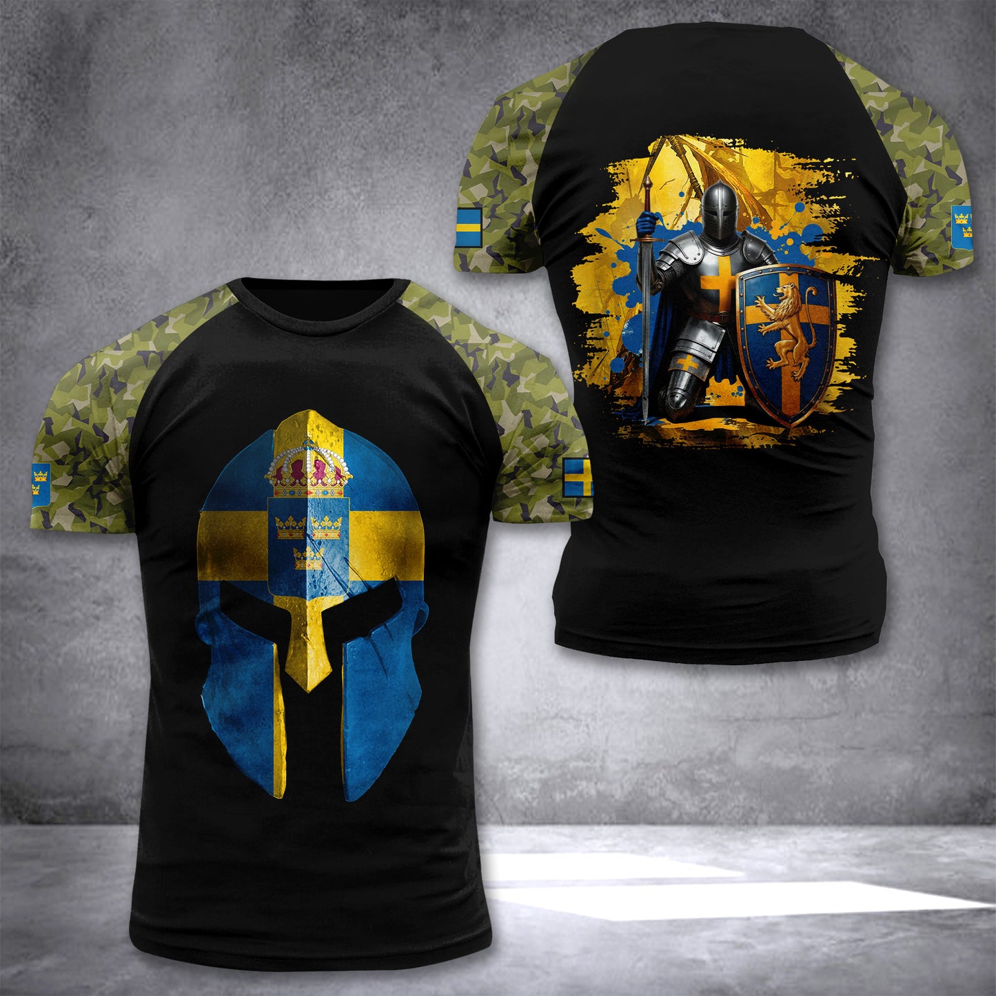 Sweden knight T-shirt 2410