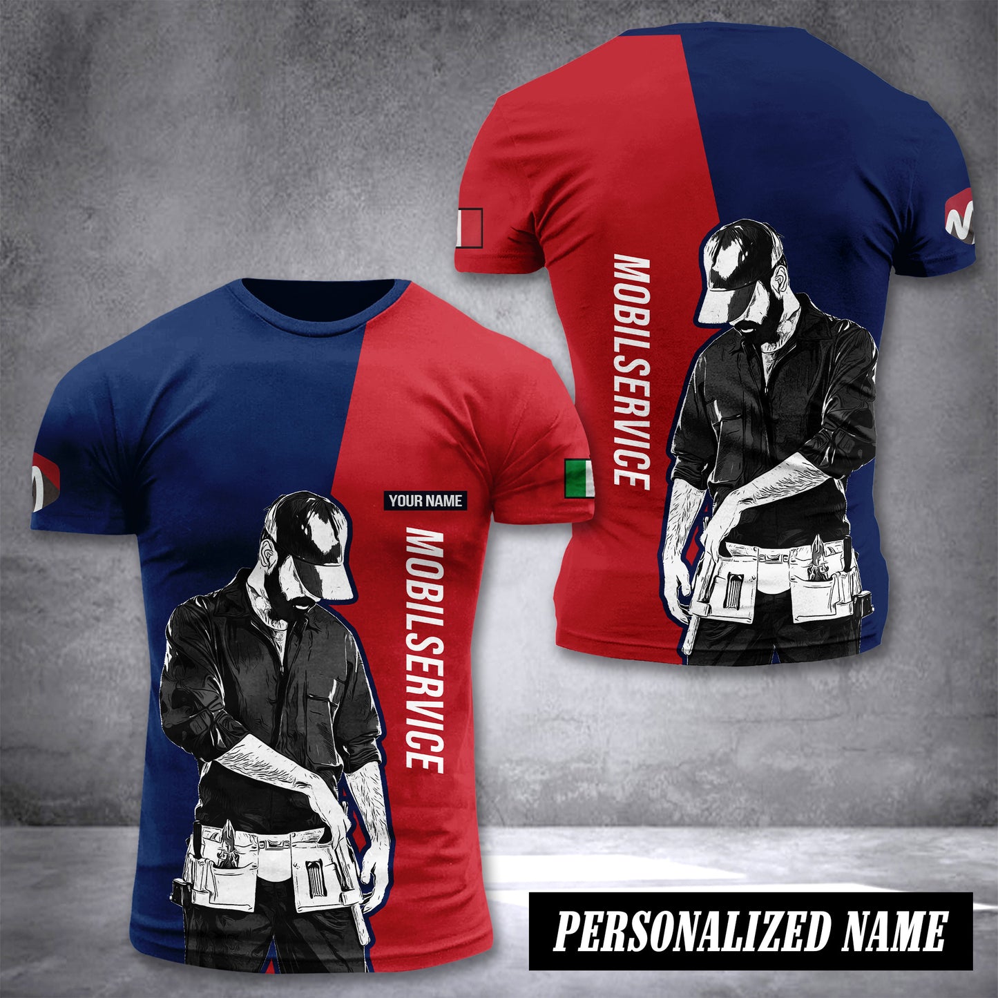 mobilservice customize T-shirt 24522