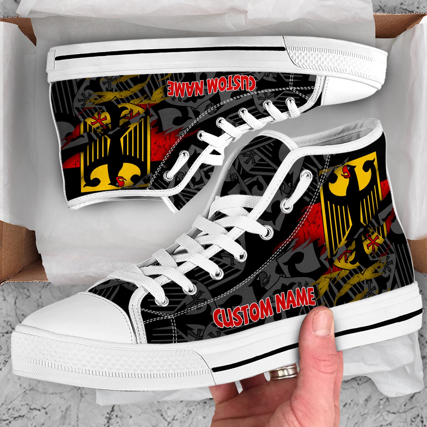 Germany Customize High Top Shoes
