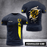 Flemish customize T-shirt back