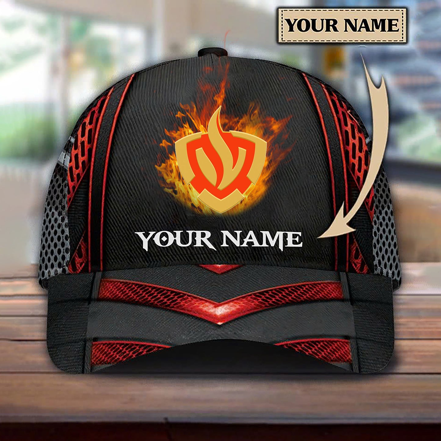 Firefigter Netherlands cap 3d printed 245
