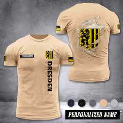 Dresden customize T-shirt back