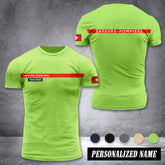 Firefighter Switzerland customize T-shirt 3d 39