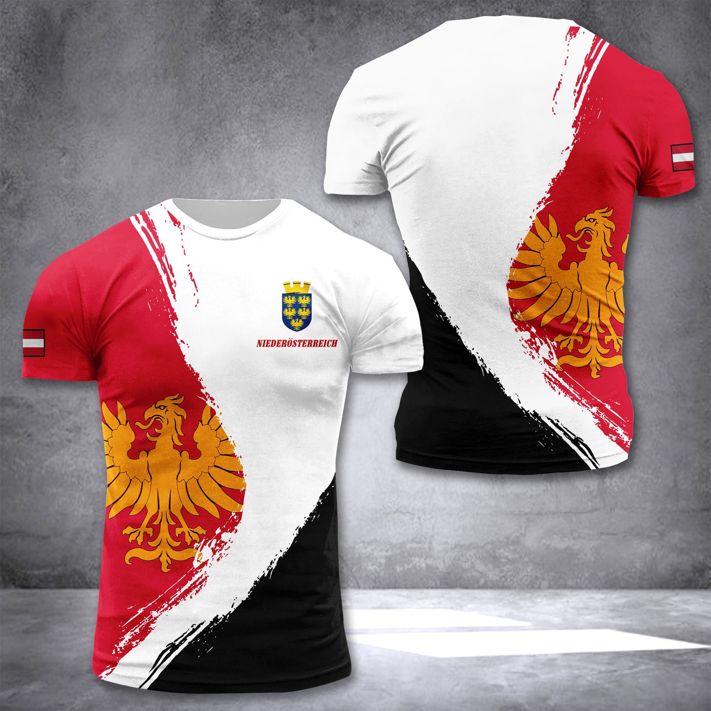 Niederösterreich customize T-shirt back 237