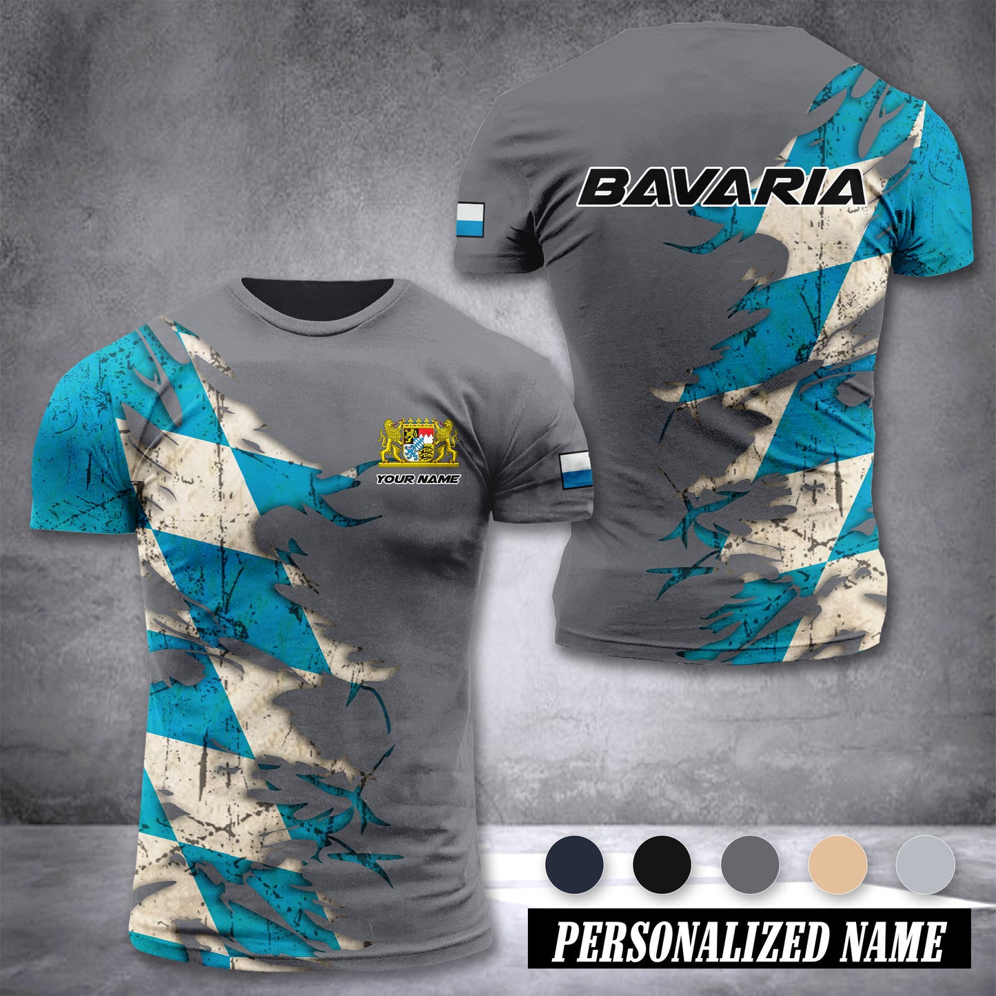 Bavaria customize T-shirt 3d 317