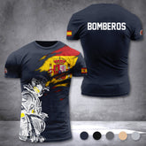 Firefighter Spain customize T-shirt 3d 297