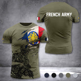 France army customize T-shirt 3d 297