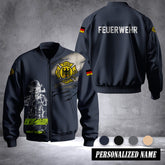 Firefighter Germany Unisex Baseball Bomber Jackets 3d Print