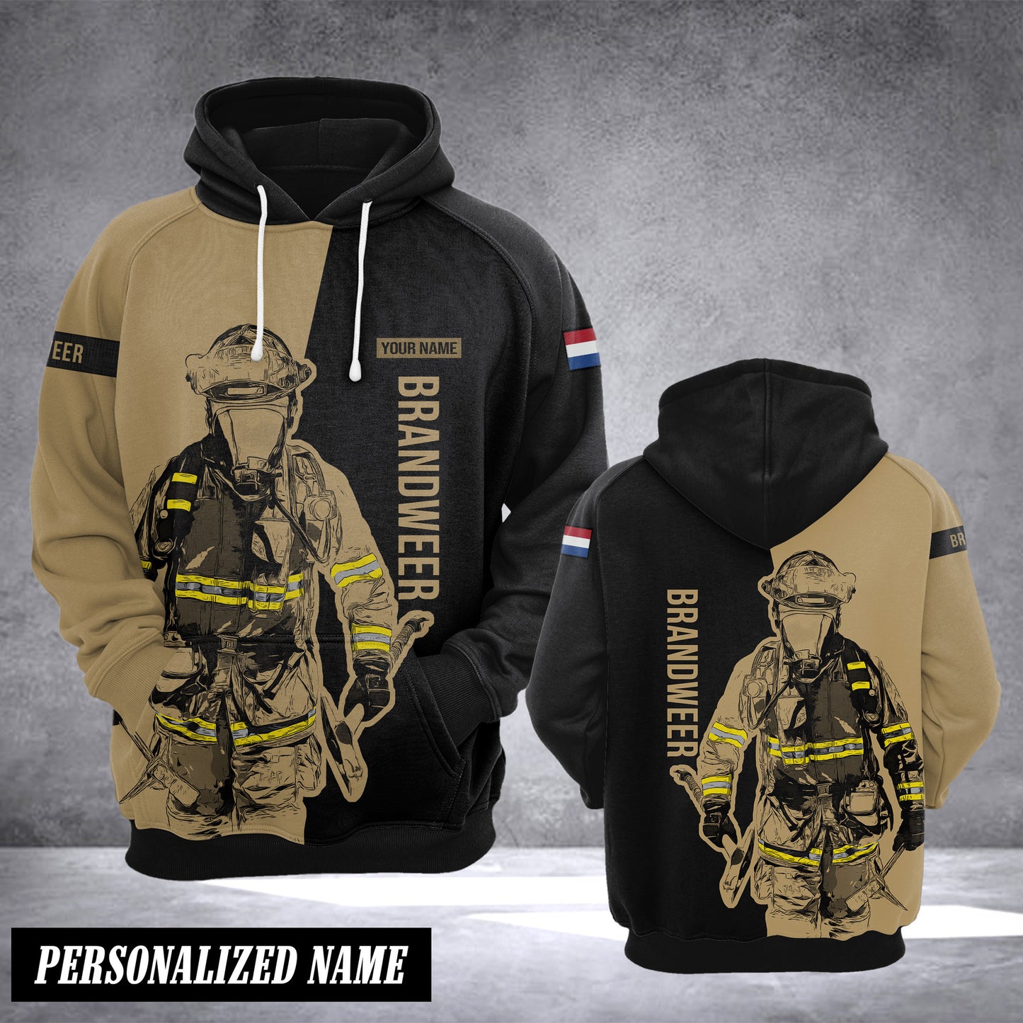 Firefighter Netherlands customize hoodie T SHIRT SWEATER 245