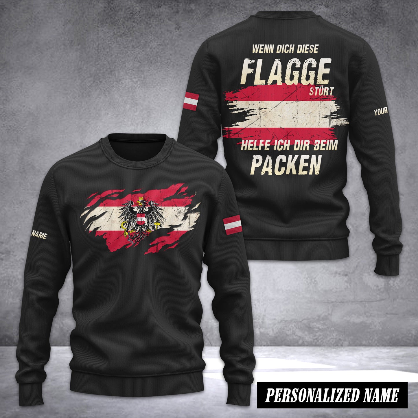 Austria Ugly Sweater Customize 3d printed CDR
