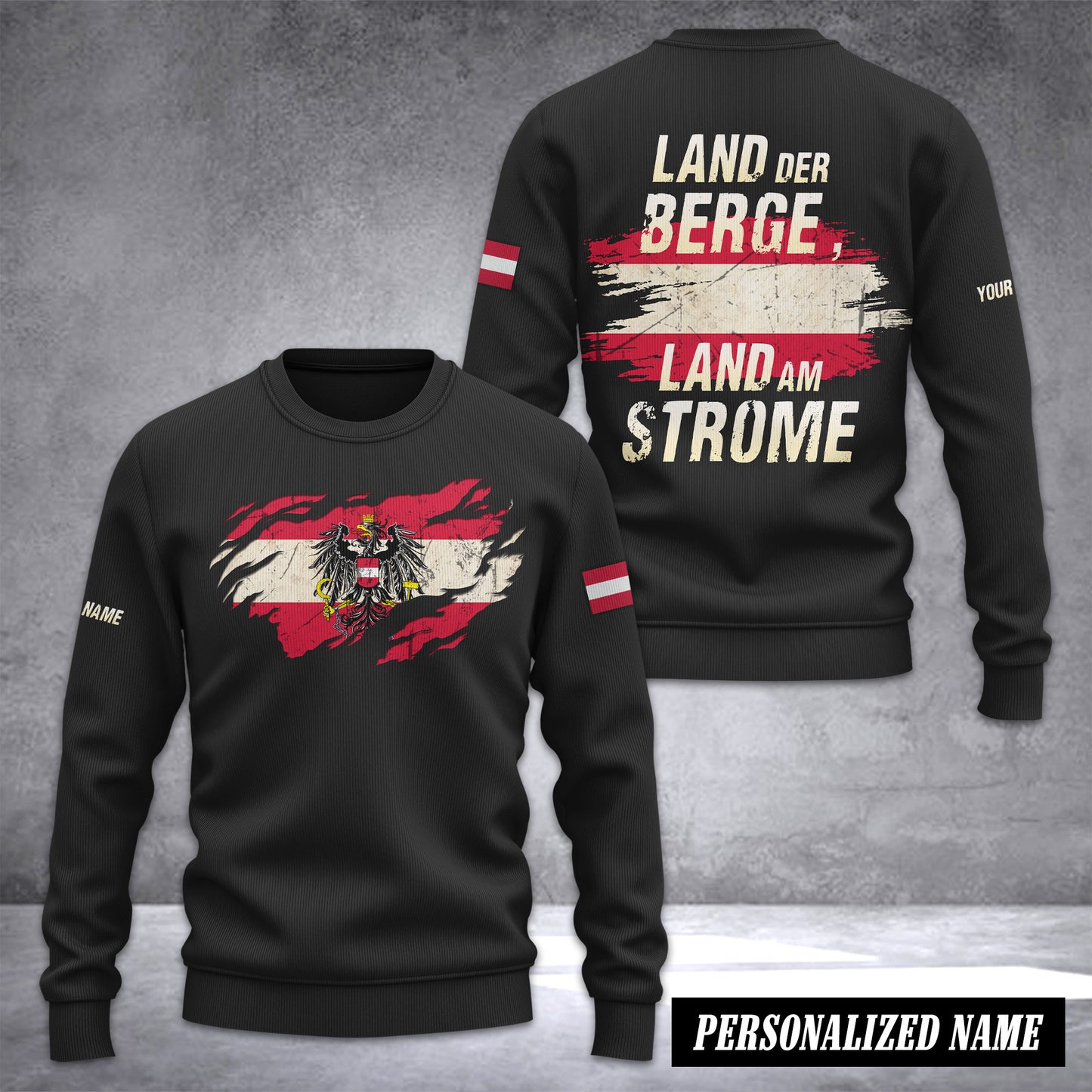 Austria Ugly Sweater Customize 3d printed CDR 3