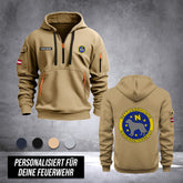 Rettungshunde Lower Austria customize Hoodie Half Zipper DPE