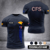 South Australia Country Fire Service customize T-shirt 3d DAH