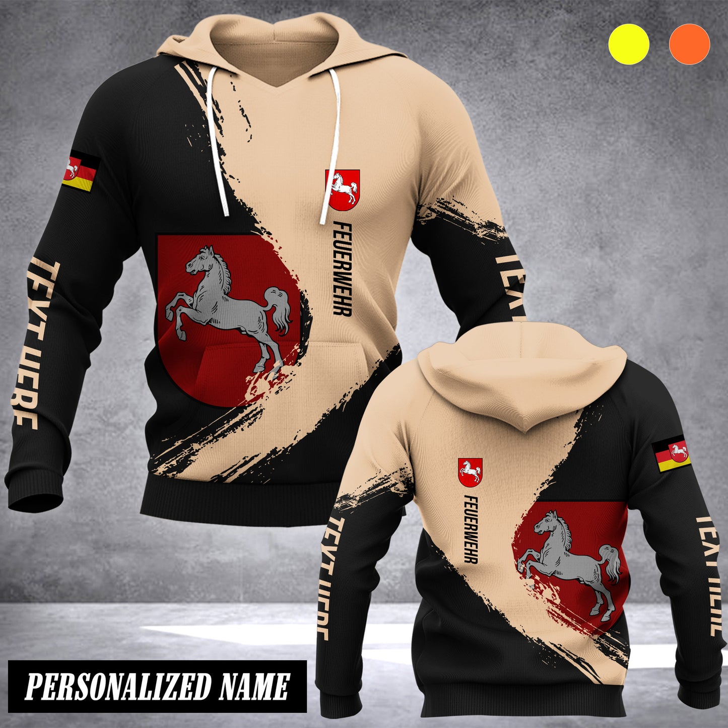 Firefighter Lower Saxony customize hoodie 192