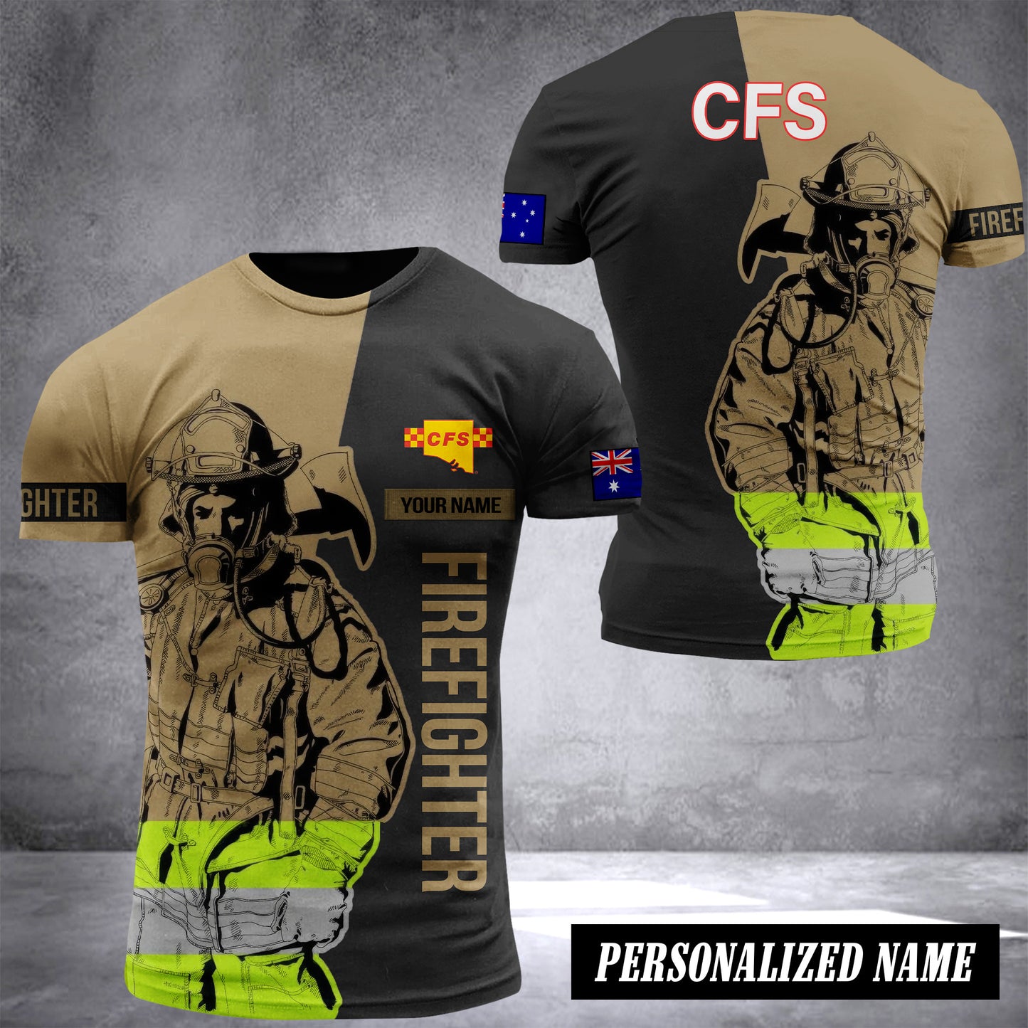 South Australia Country Fire Service customize T-shirt 3d DUC
