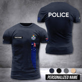 Queensland Police Service Australia customize T-shirt 3d DAH