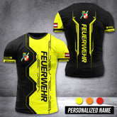 Firefighter Lower Austria customize T-shirt 3d NTE