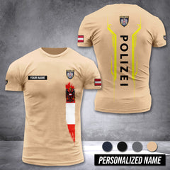 Polizei Austria customize T-shirt nte