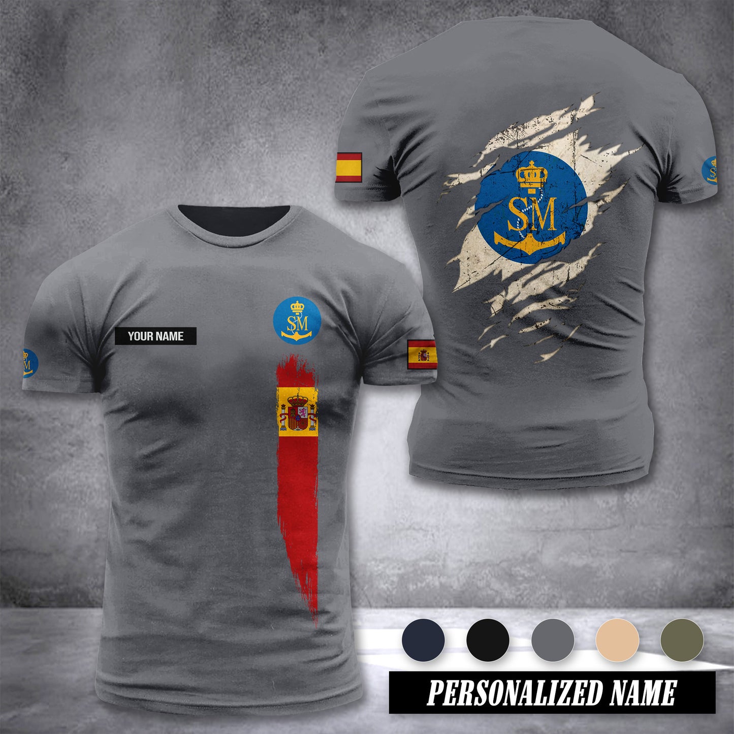 Salvamento Marítimo customize T-shirt zak