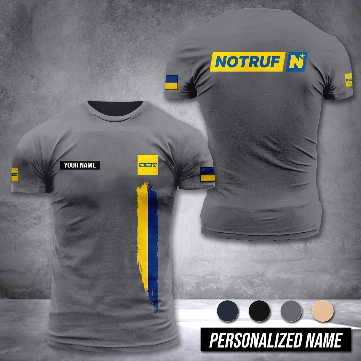 NOTRUF N Austria customize T-shirt zak