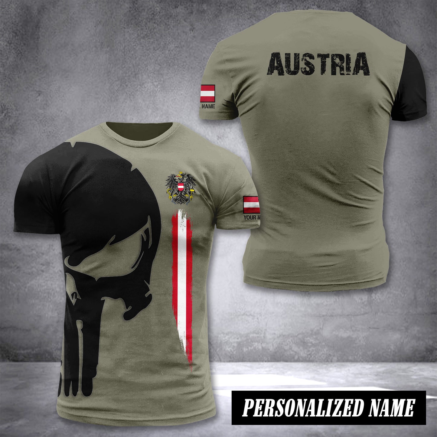 Austria customize T-shirt DAL